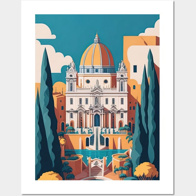 Vatican City Wall Art by fleurdesignart